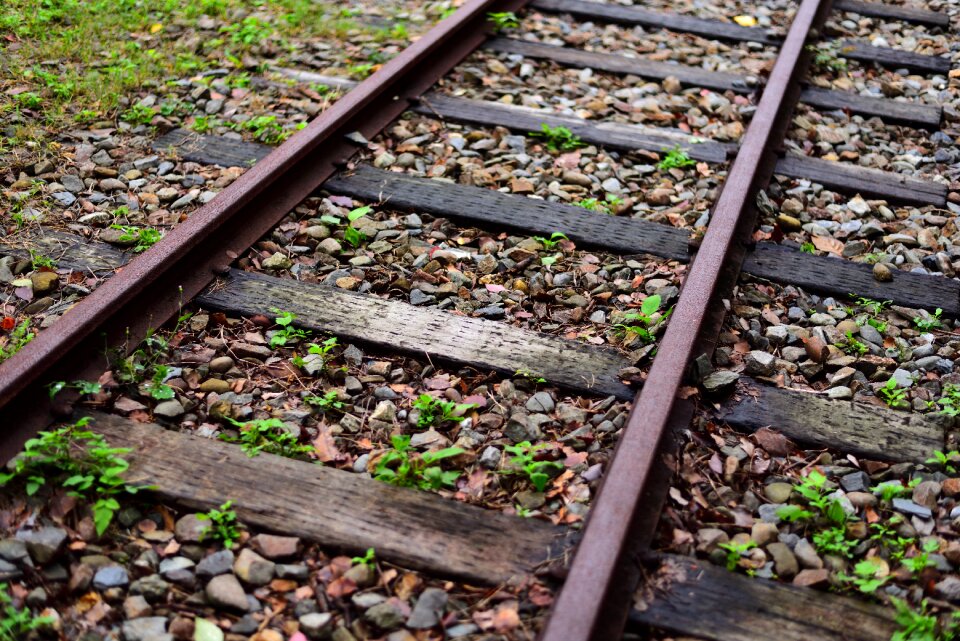 Rail railway tracks