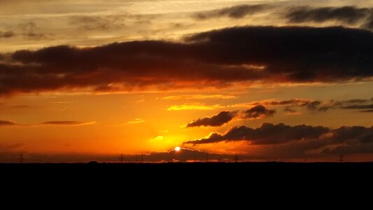 Light mood dusk
