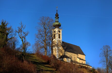 Austria alpine church