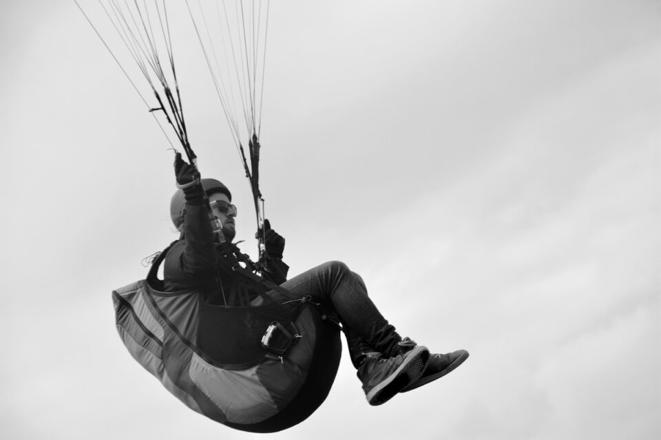 Sailing wing fly photo