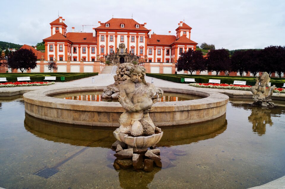 Europe castle architecture