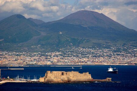 Italy bay mountain