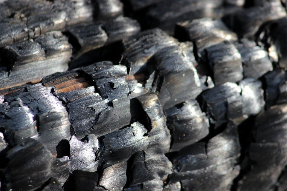 Fire carbon campfire