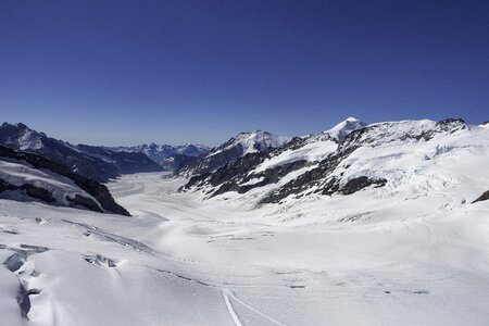 Snow jungfraujoch top photo
