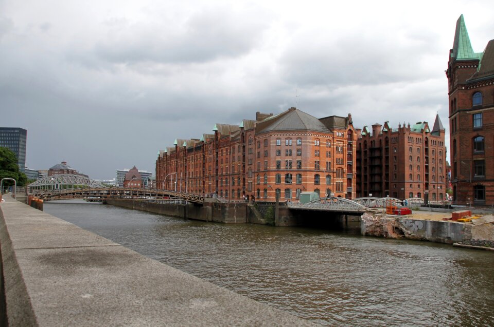 Houses hanseatic city warehouse