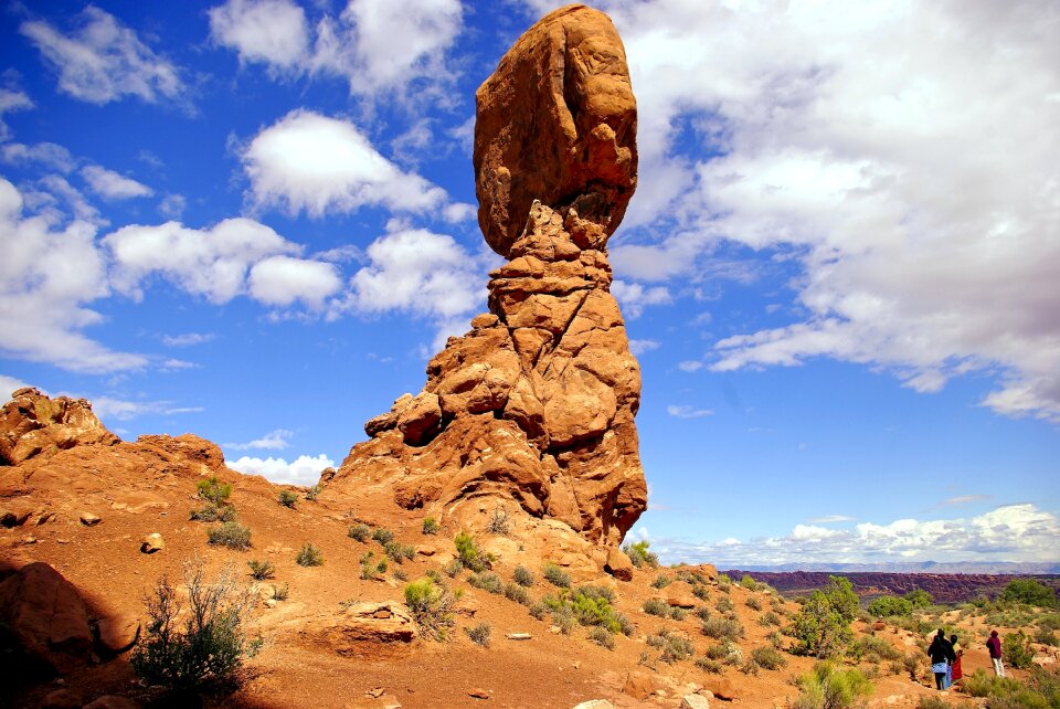 Landscape utah boulder photo