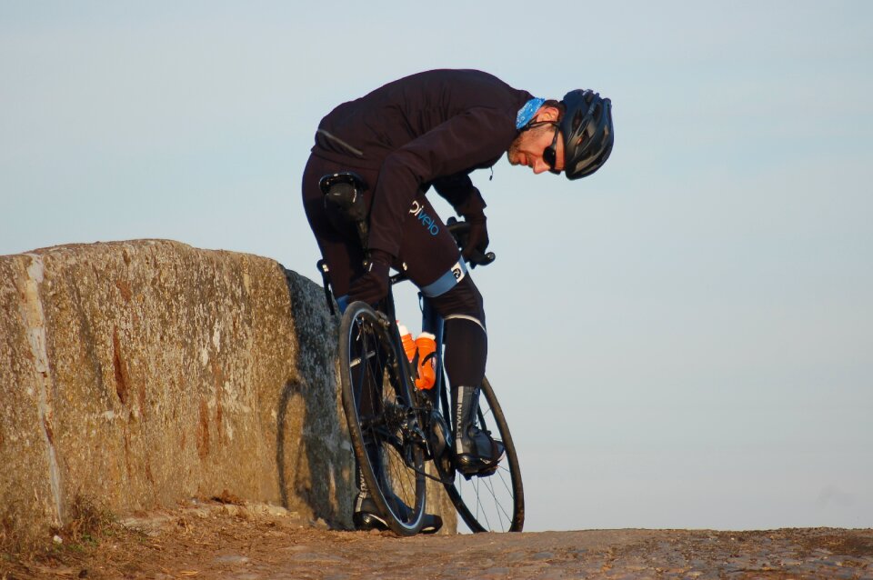 Fitness sports cyclists