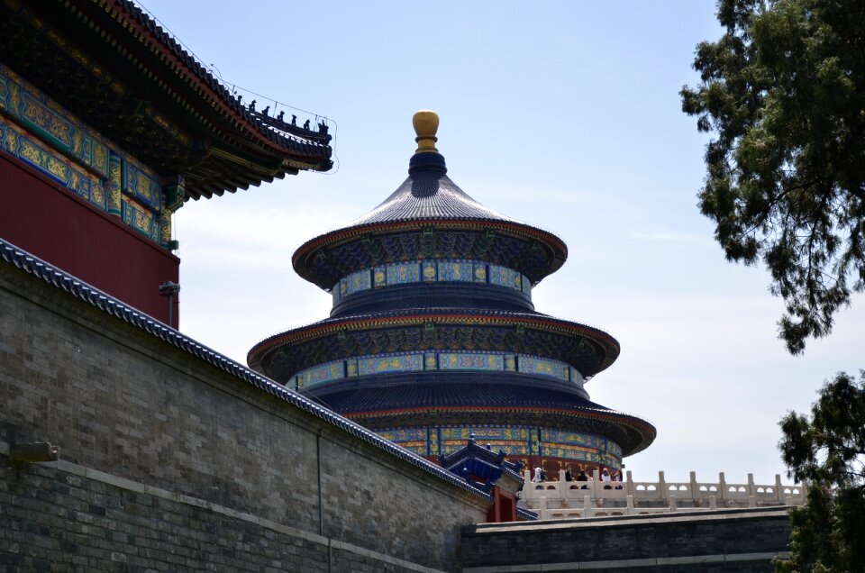 Beijing the temple of heaven building
