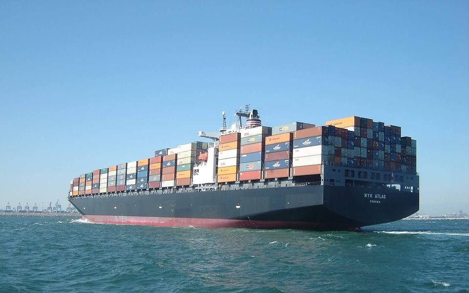Cargo shipping export