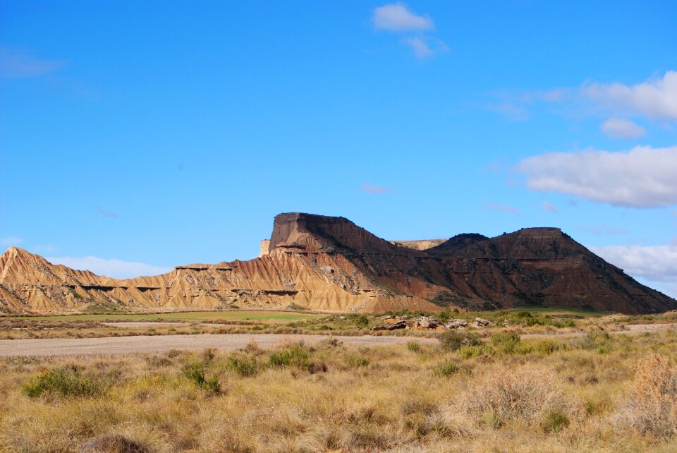 Landscape pamplona dry arid