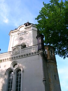 Historically masonry tower