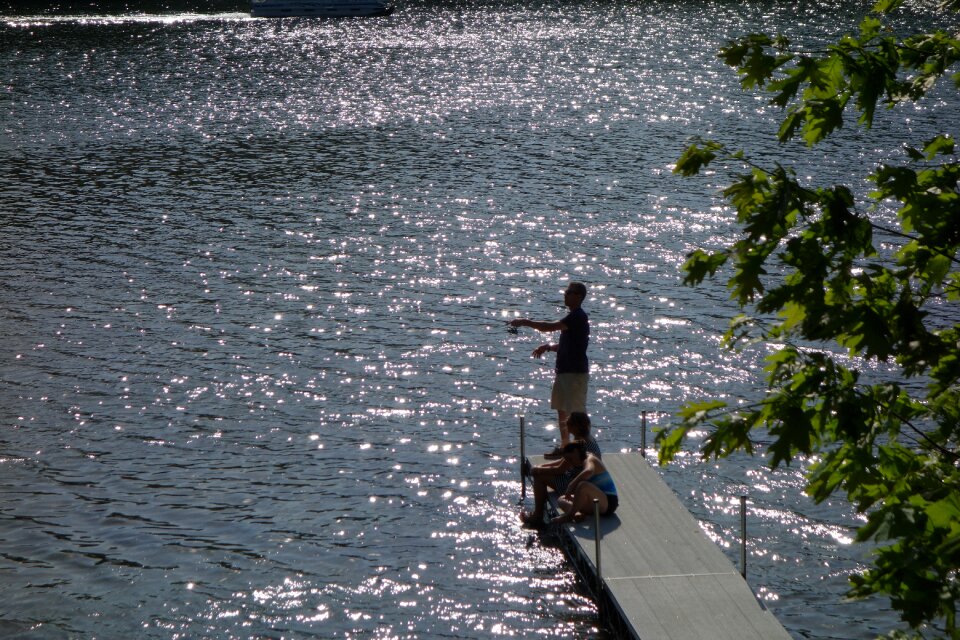Lake outdoor casting
