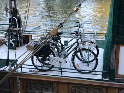 Paris france bicycles photo