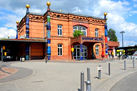 Railway station uelzen hundertwasser