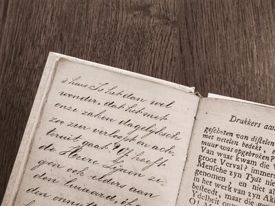 Booklet paper parchment