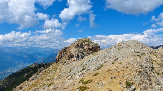 Mountain landscape view