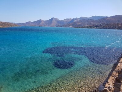 Crete sea island