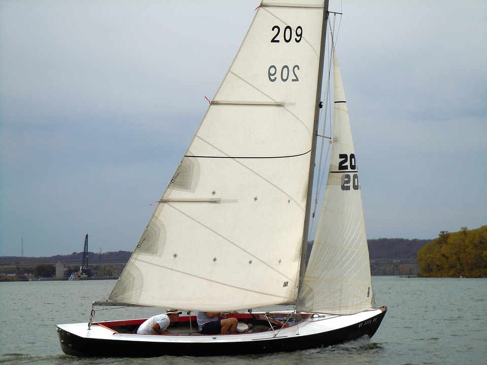 Sailing yacht ocean