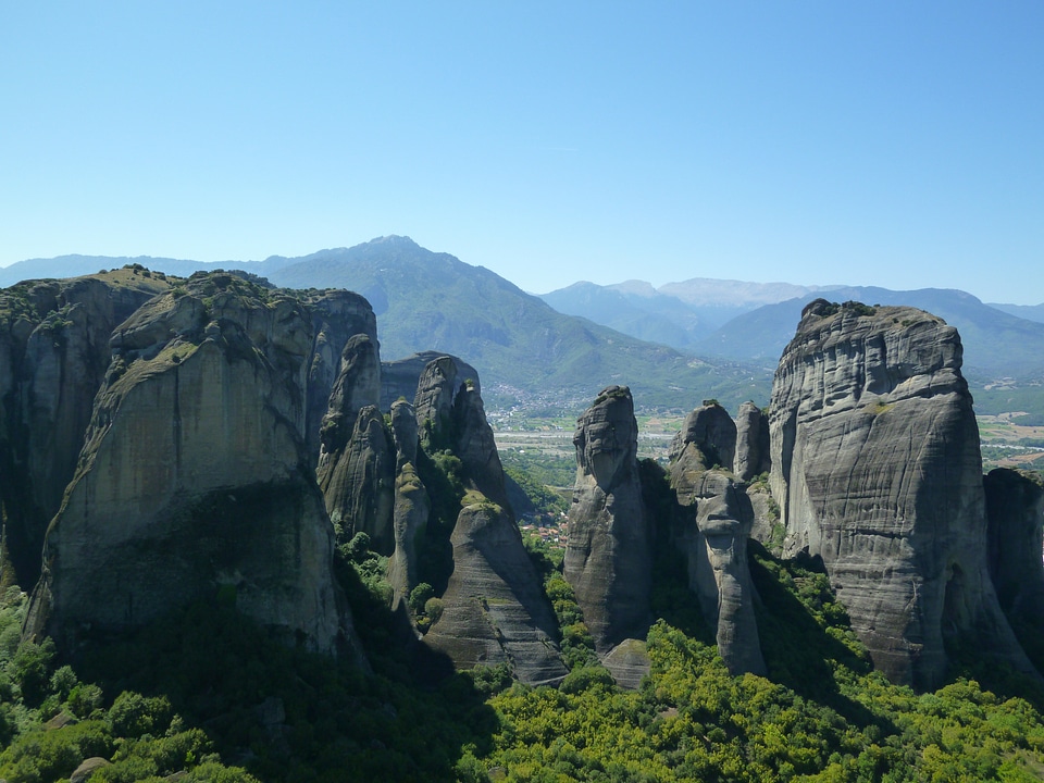 Rock mountain kalambaka