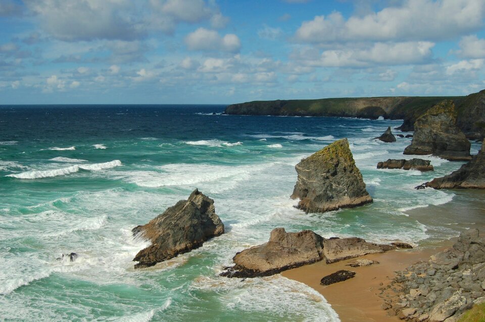 Porthcurno beach, Penwith, Cornwall