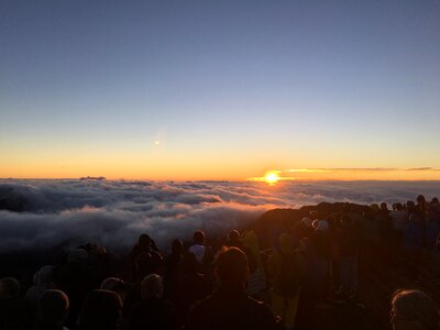 Sunrise Haleakala National Park, Maui, Hawaii photo