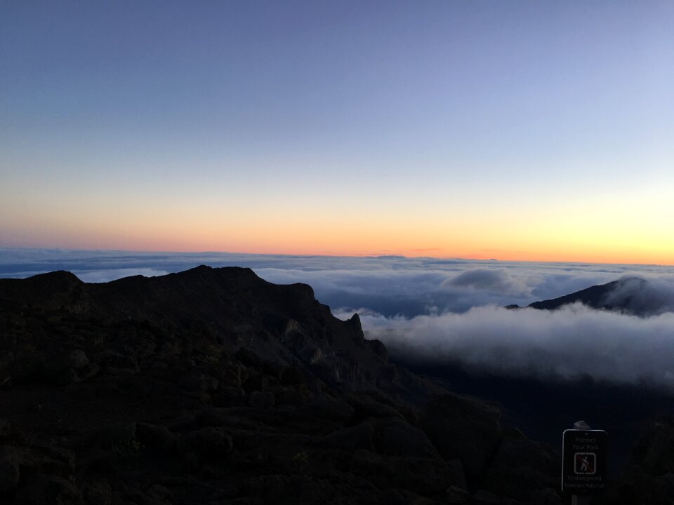 Sunrise Haleakala National Park, Maui, Hawaii
