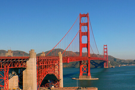 famous Golden Gate Bridge, San Francisco