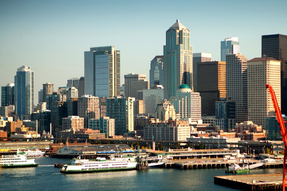 Cityscape Seattle Washington