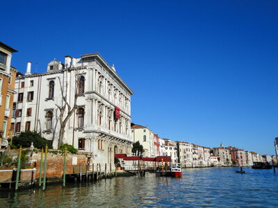 Main Canal, Murano Island, Venice, Italy photo