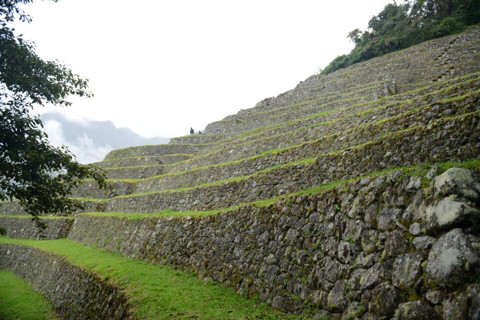 Ancient ruins of Winay Wayna on the Inca Trail, Peru