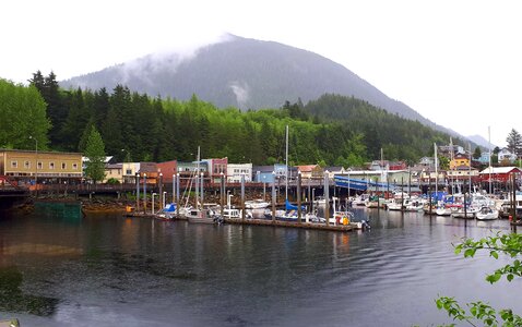 Boat Marina in Ketchikan, Alaska, United States