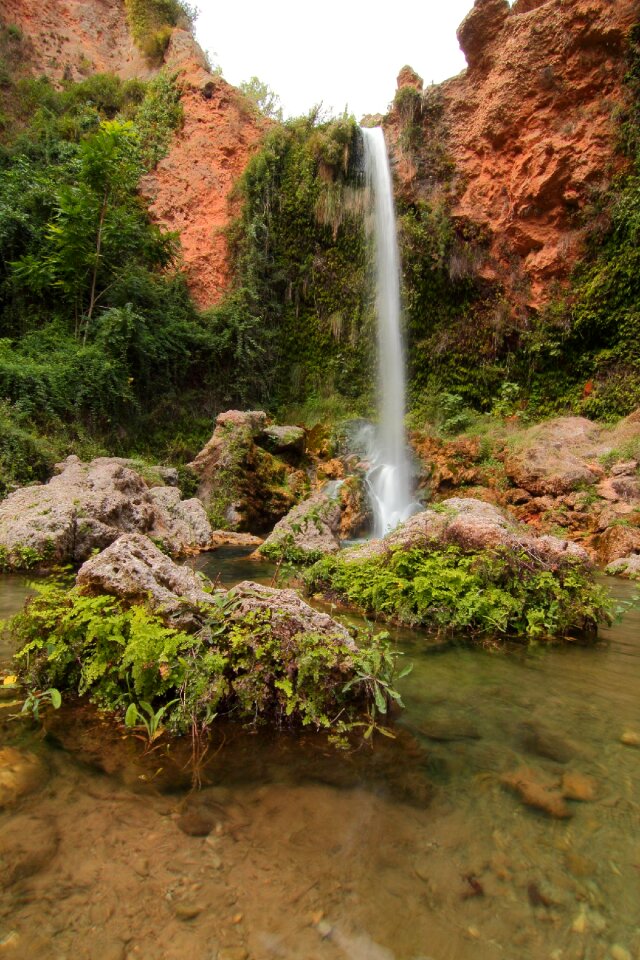 waterfall in Anna, Valencia, Spain