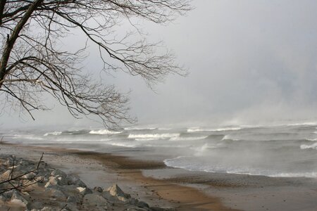 Winter Waves at Central Beach photo