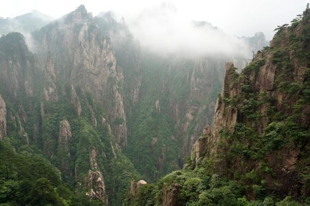 huangshan mountain Cloud Sea Scenery, East China`s Anhui Province