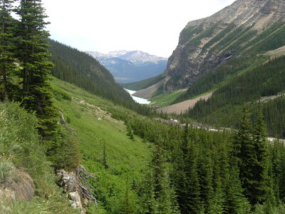 Hiking in Glacier National Park photo