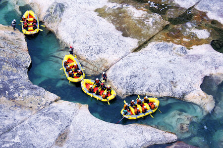 Rafting in Minakami Gunma Japan