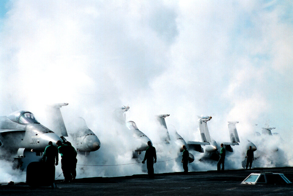 Aboard USS George Washington