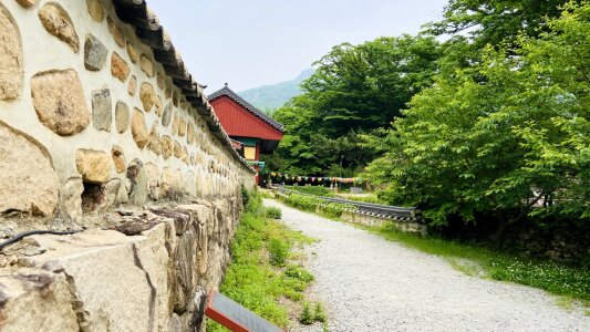 UNESCO World Heritage Site Daeheungsa in Haenam County, Korea