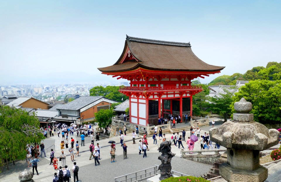 Kiyomizu-dera Temple in Kyoto Japan