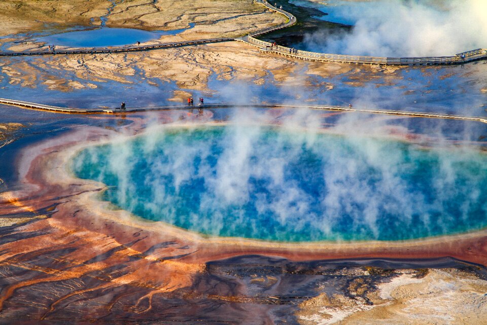 Grand Prismatic Spring, Yellowstone National Park