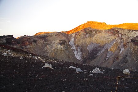 Mt. Fuji climbing,Yoshida Trail for descent