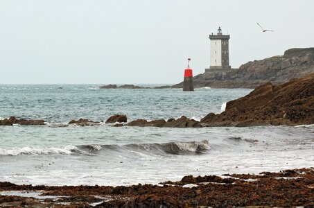 kermorvan lighthouse, france brittany photo