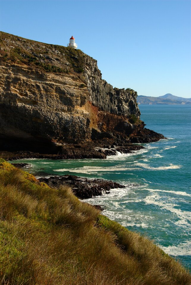 Taiaroa Head Lighthouse, Otago Peninsula, Southland, South Island