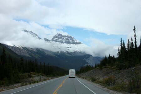 Saskatchewan River Crossing, Icefield Parkway, Alberta, Canada