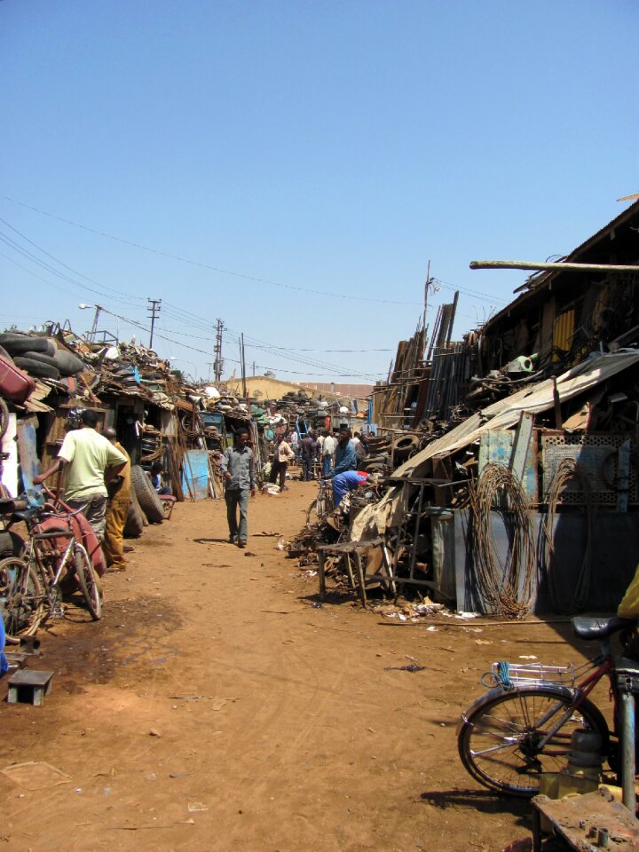 Recycling market, Asmara Ethiopia