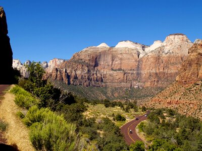 Red Cliff in Zion National Park Utah photo