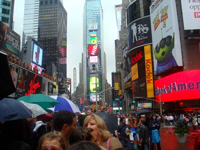 Times Square, featured with Broadway Theaters