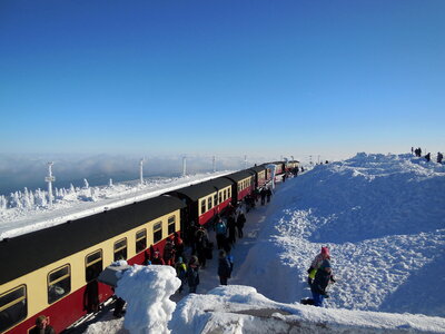 a station on the summit of the Brocken photo