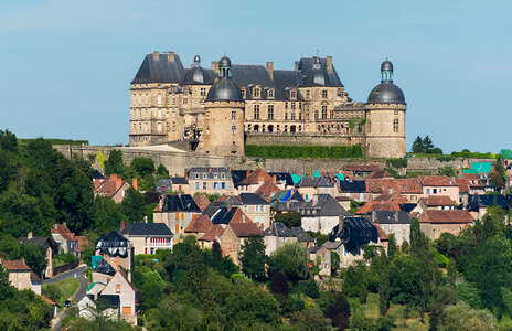 Chateau Hautefort, Dordogne, France photo