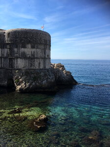Fort of St. Lawrence in Dubrovnik, Croatia photo